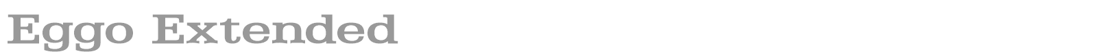 Eggo font preview